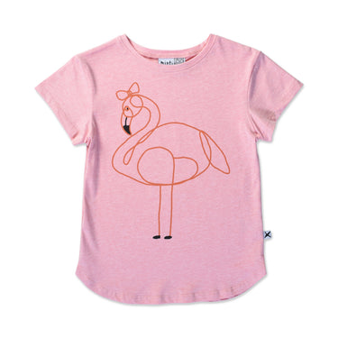 Minti - Neon Flamingo Tee